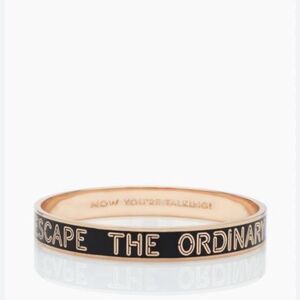 Kate Spade Escape The Ordinary Now You’re Talking Idiom Bangle Bracelet